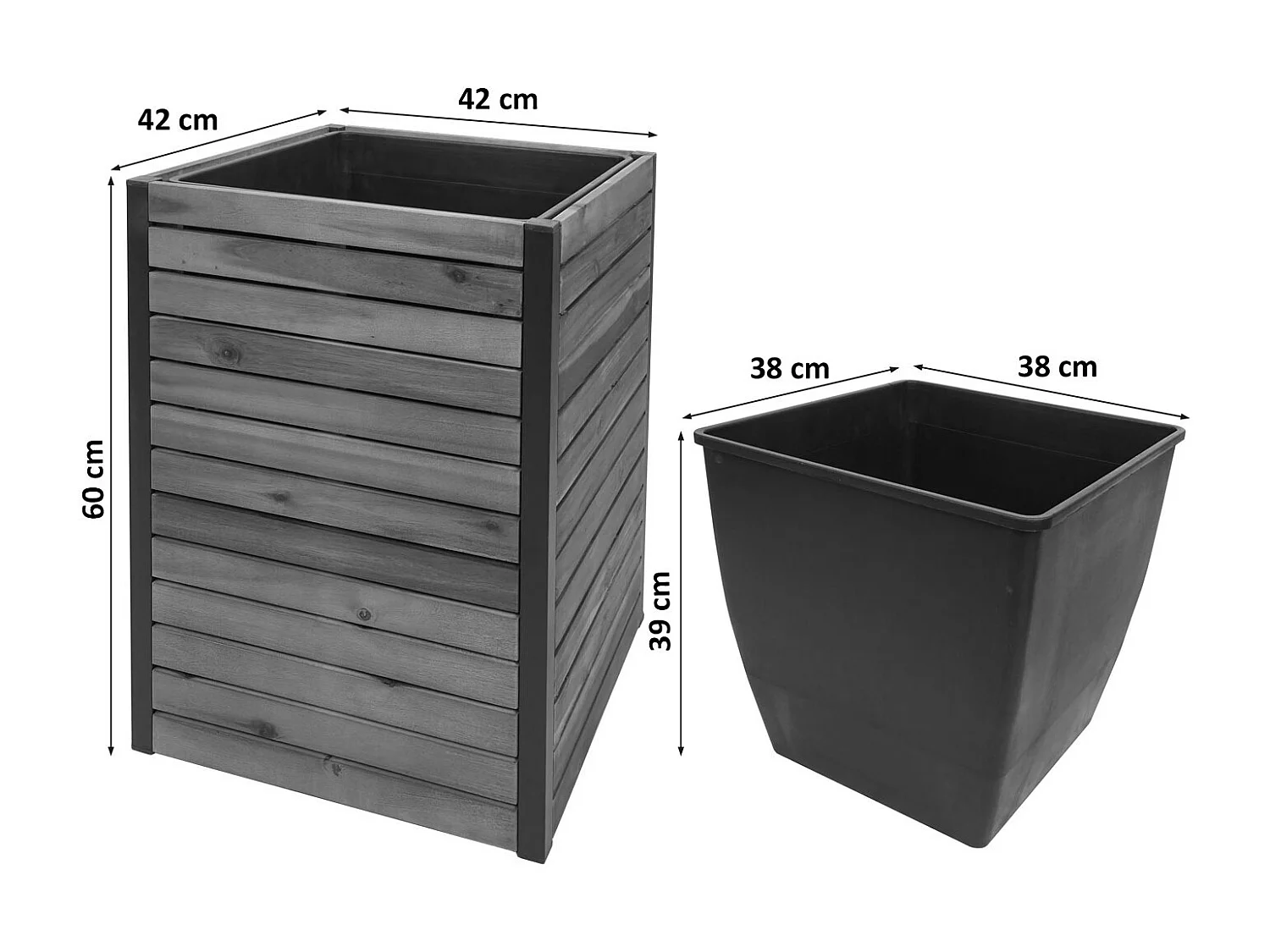 Pflanzkasten MCW-L23 (2er-Set)