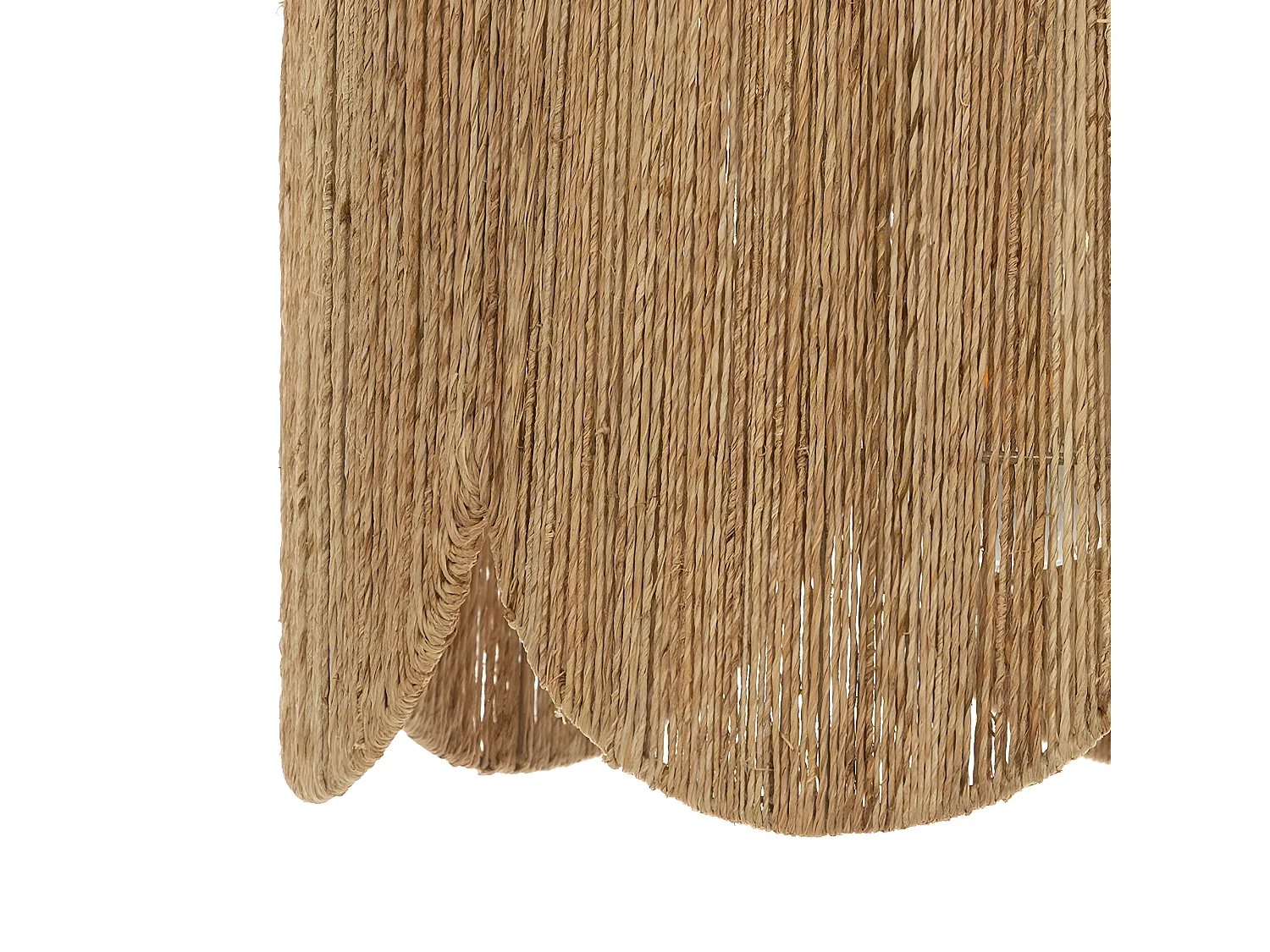 Luminaire Suspension en Jute D 38 cm