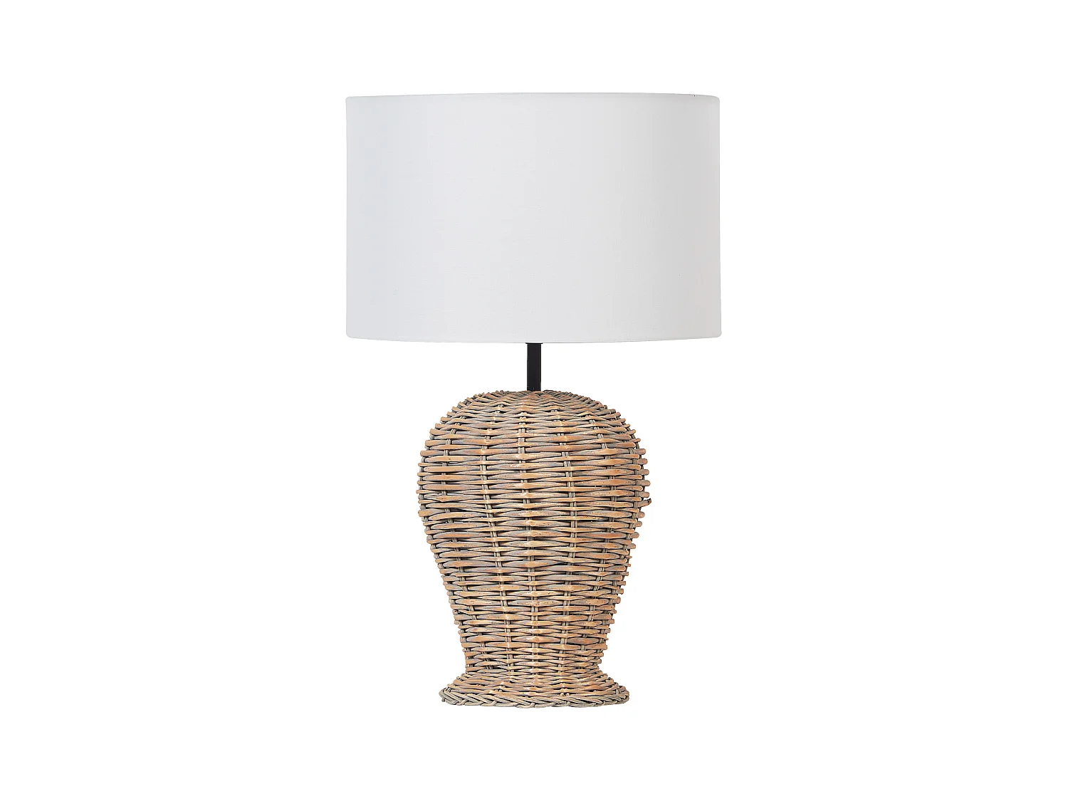 Lampe à poser FURELOS Rotin Naturel