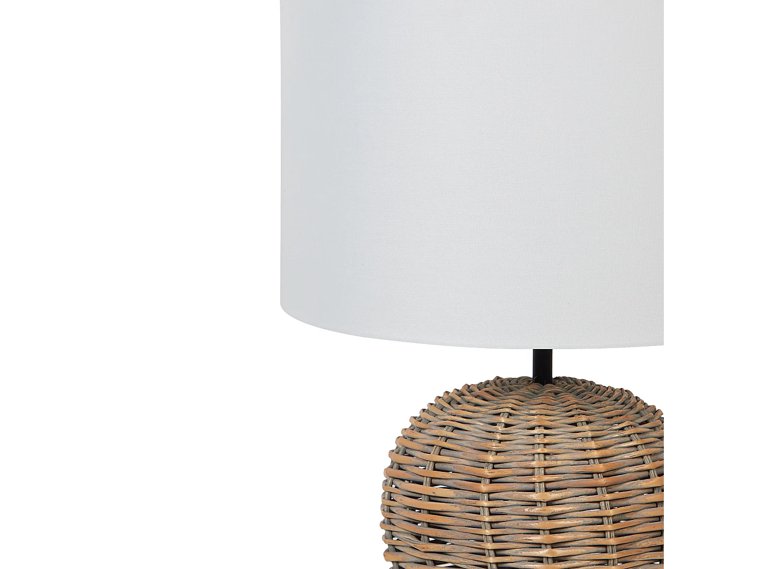 Lámpara de mesa FURELOS Ratán Natural