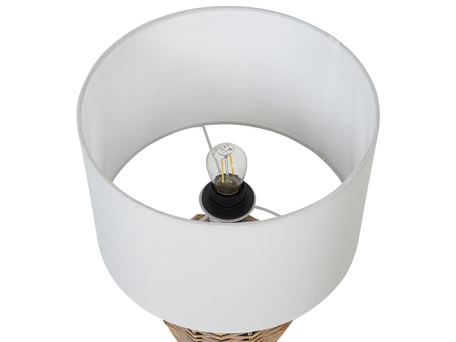 Lampada da tavolo FURELOS Rattan Naturale