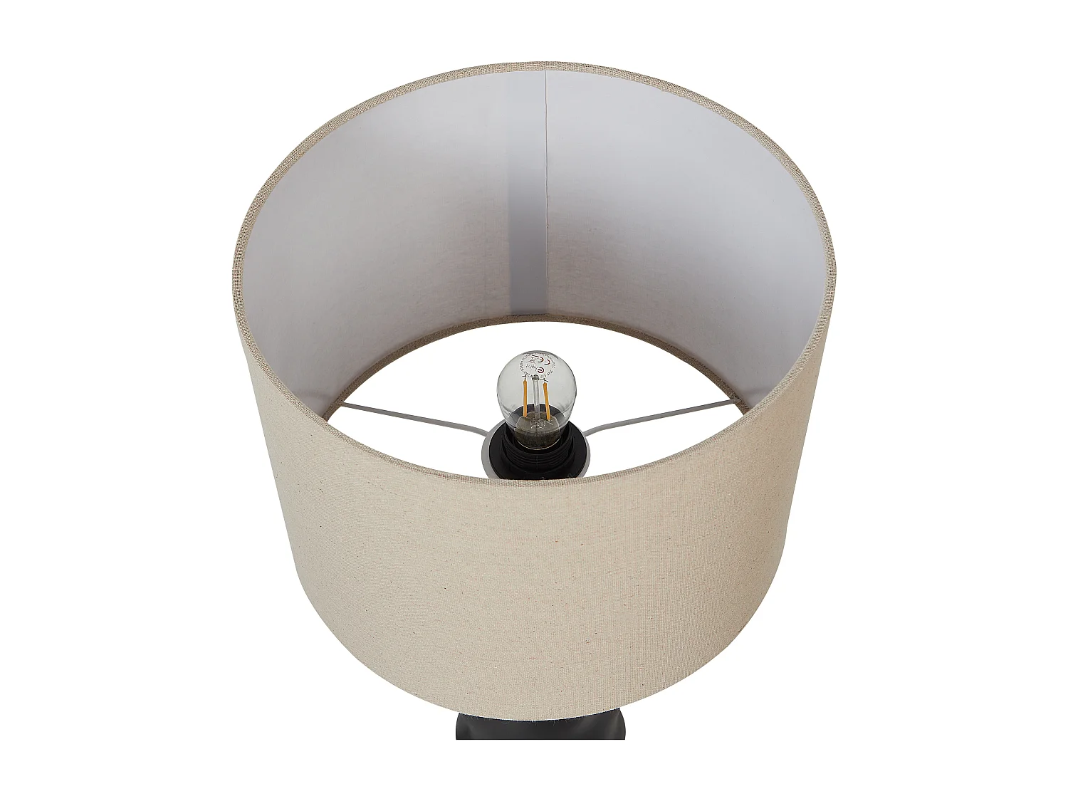 Lampe à poser VILAR Céramique Noir