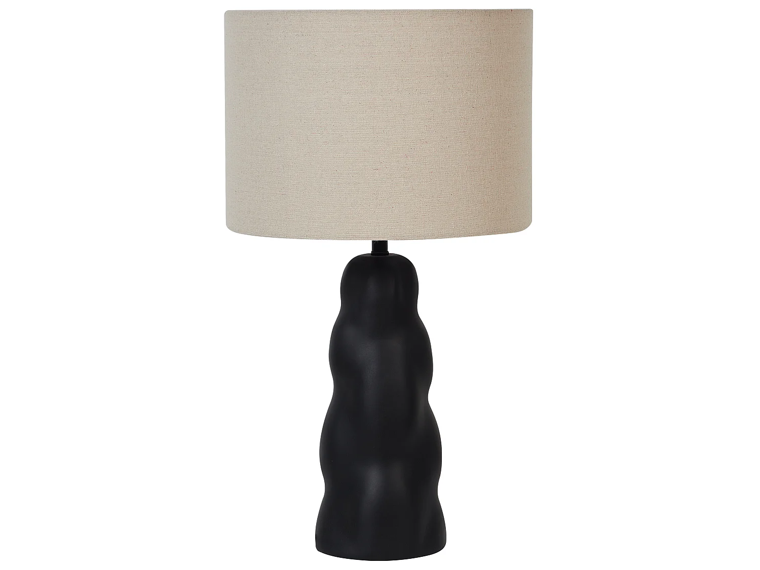 Lampa stołowa VILAR Ceramika Czarny