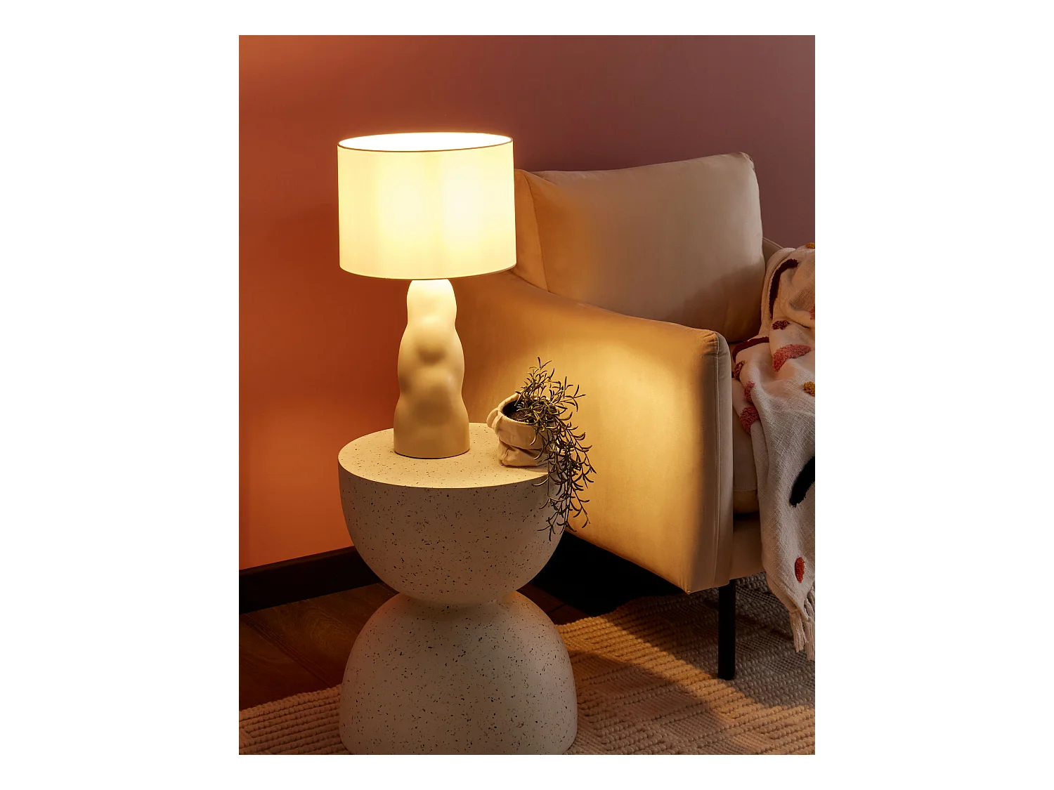 Tafellamp VILAR Keramiek Beige