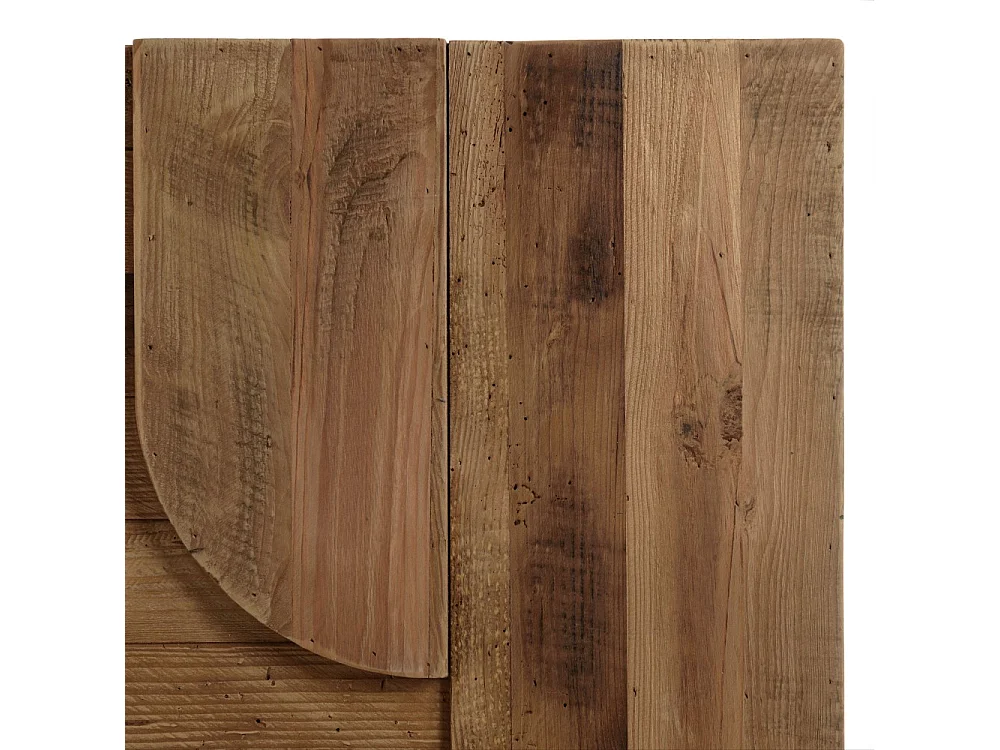 SANDY - Décoration murale - 98x80cm formes en bois de Pin recyclé