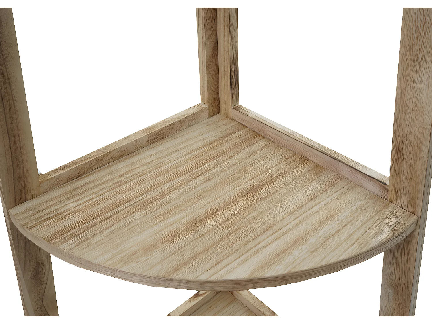 Étagère d'angle MCW-K44,  brun naturel