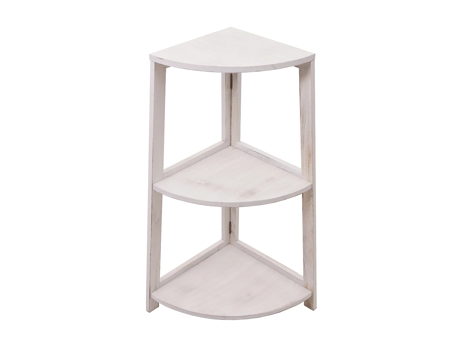 Étagère d'angle MCW-K44,  blanc shabby