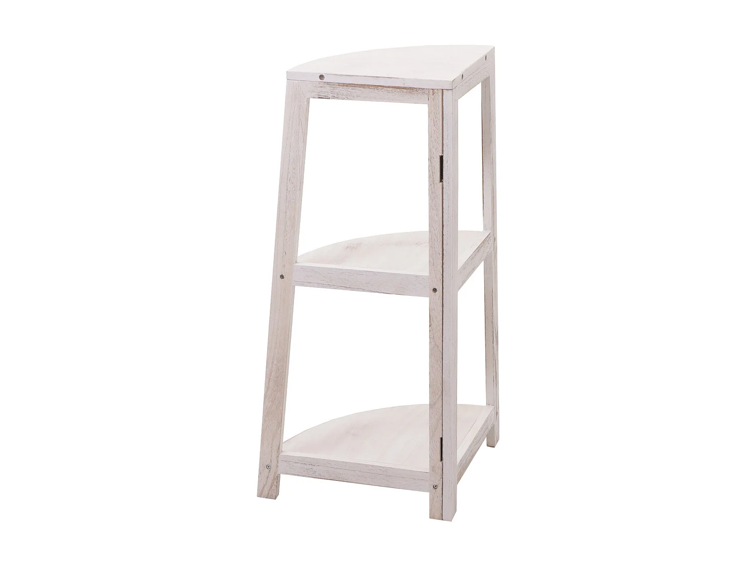 Étagère d'angle MCW-K44,  blanc shabby