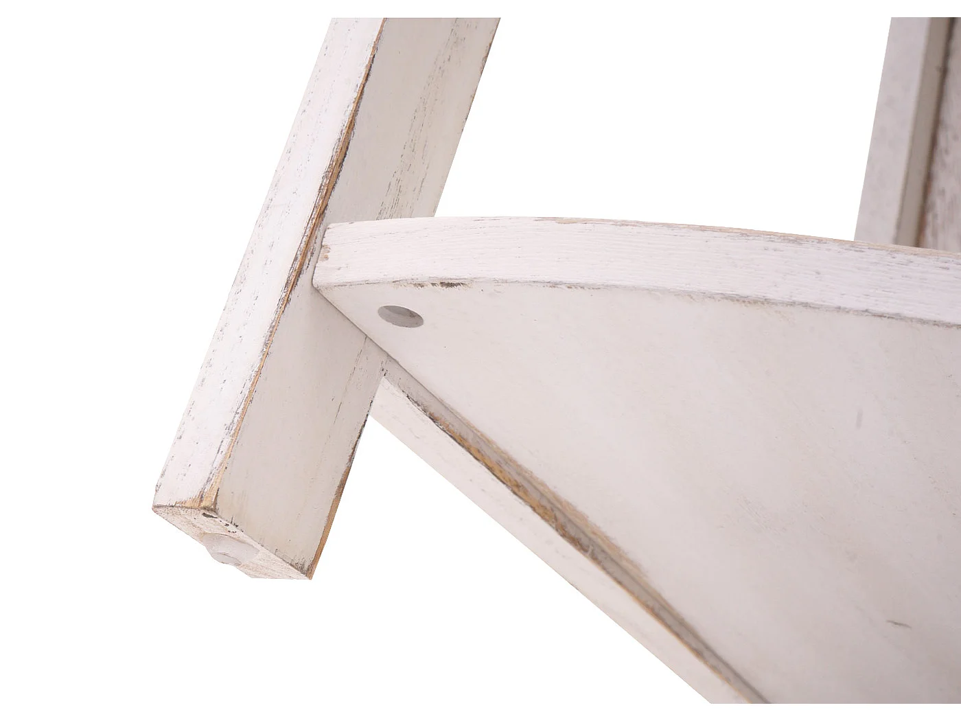 Eckregal MCW-K44, Shabby weiß