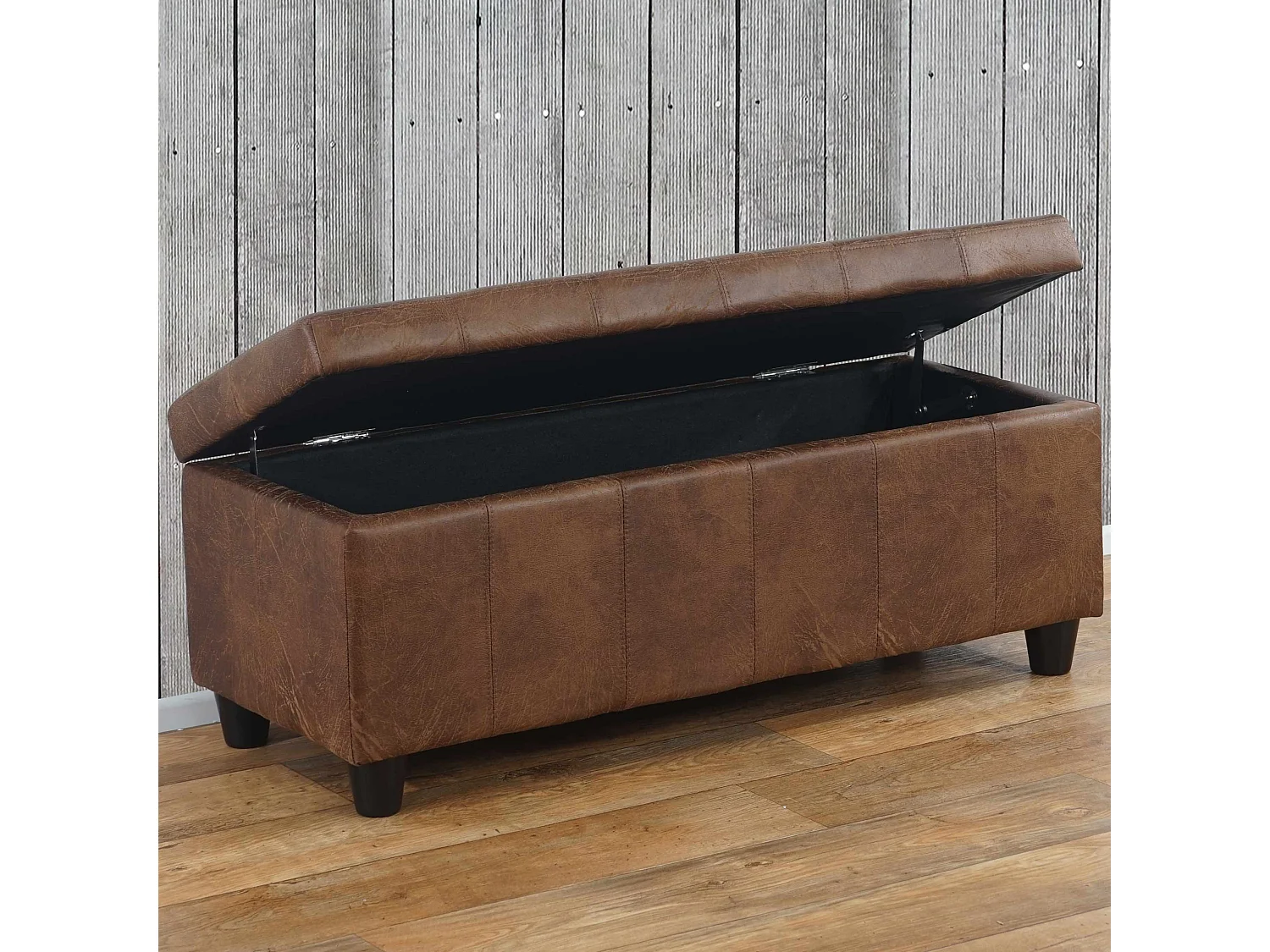 Arca de armazenagem Kriens,  imitação de camurça