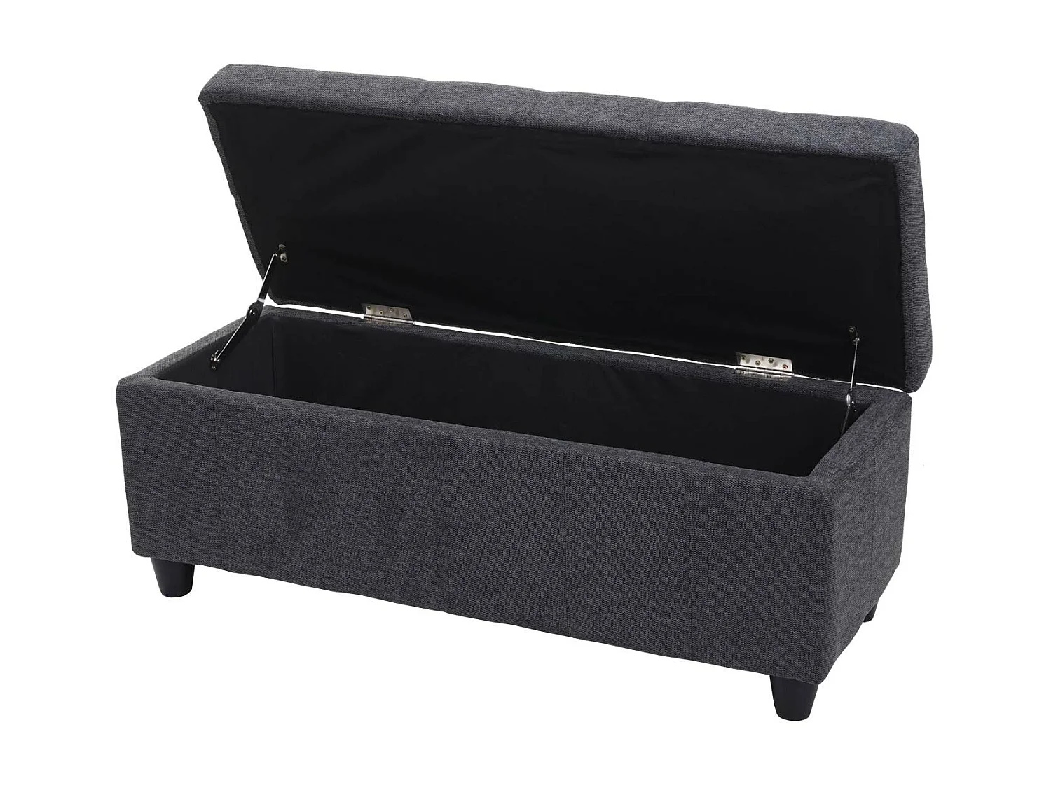 Coffre de rangement Kriens,  gris foncé