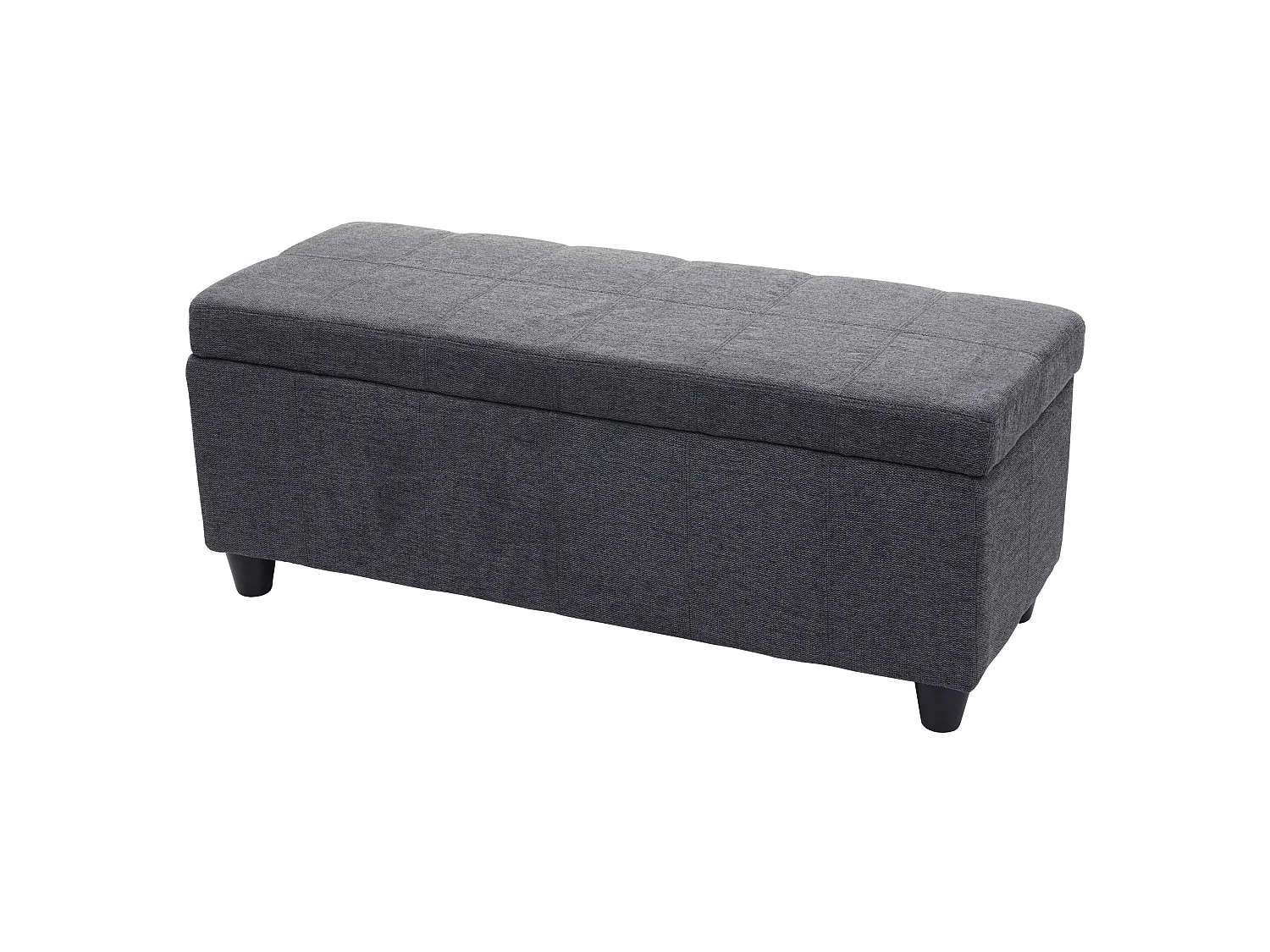 Coffre de rangement Kriens,  gris foncé