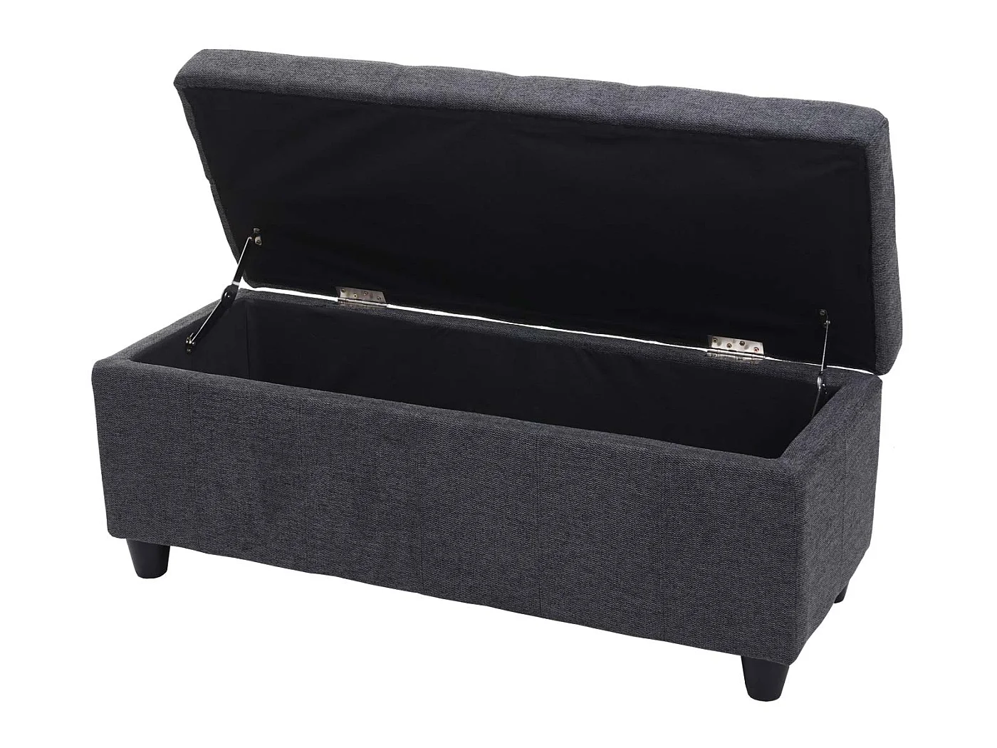 Coffre de rangement Kriens,  gris foncé