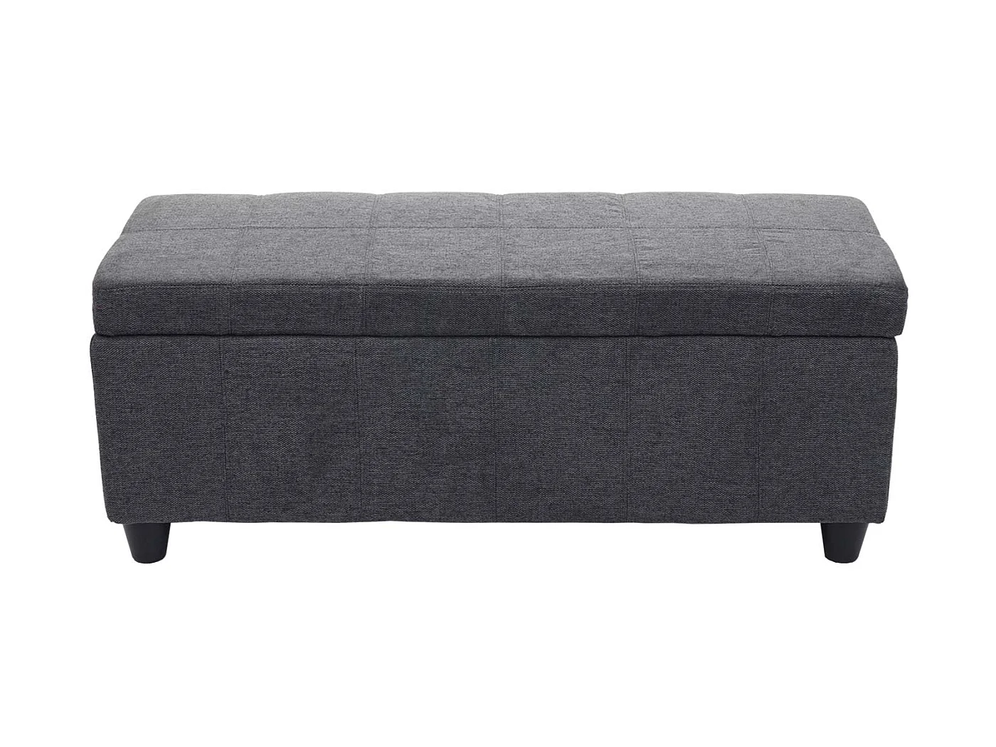 Coffre de rangement Kriens,  gris foncé