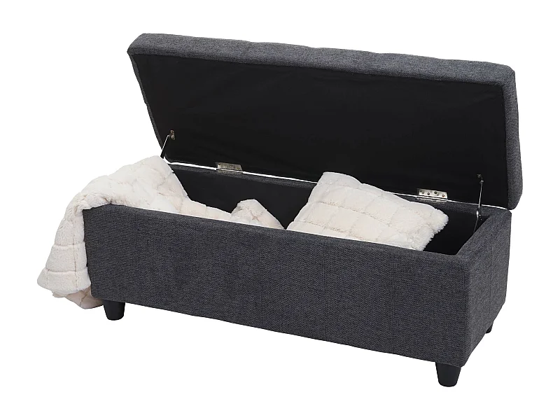 Coffre de rangement Kriens,  gris foncé