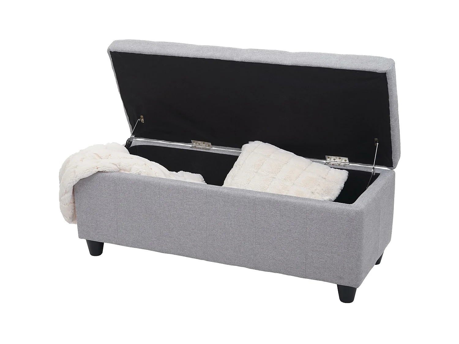 Coffre de rangement Kriens,  gris clair