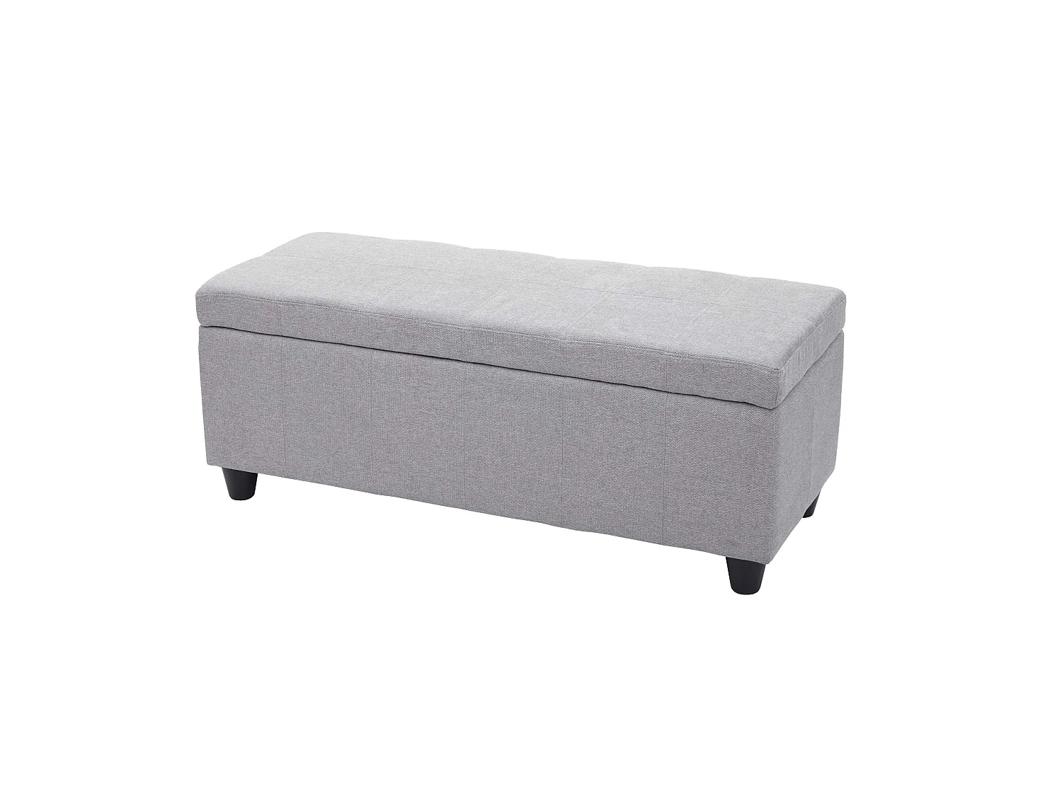 Aufbewahrungs-Truhe Kriens, Hellgrau