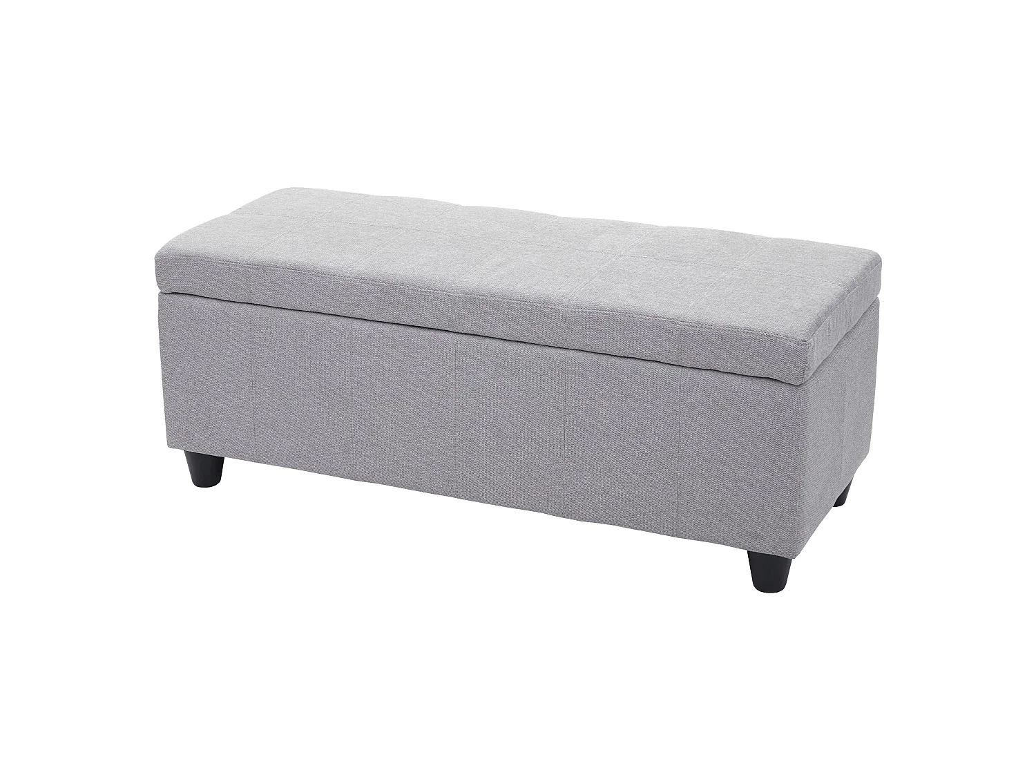 Aufbewahrungs-Truhe Kriens, Hellgrau