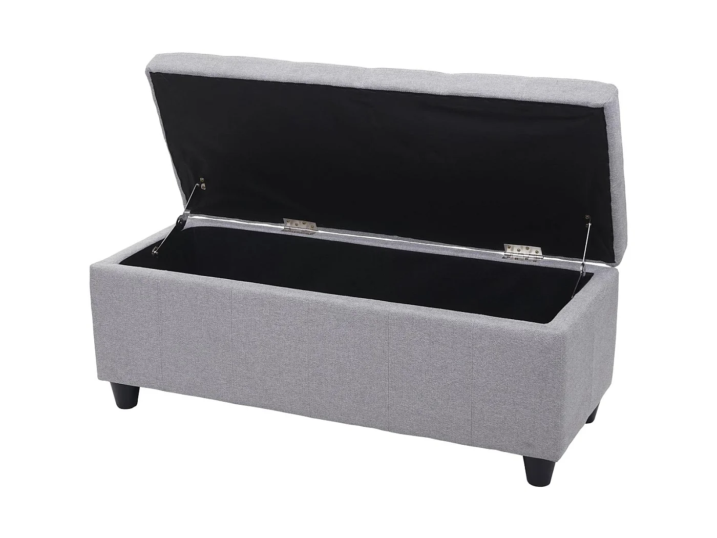 Aufbewahrungs-Truhe Kriens, Hellgrau