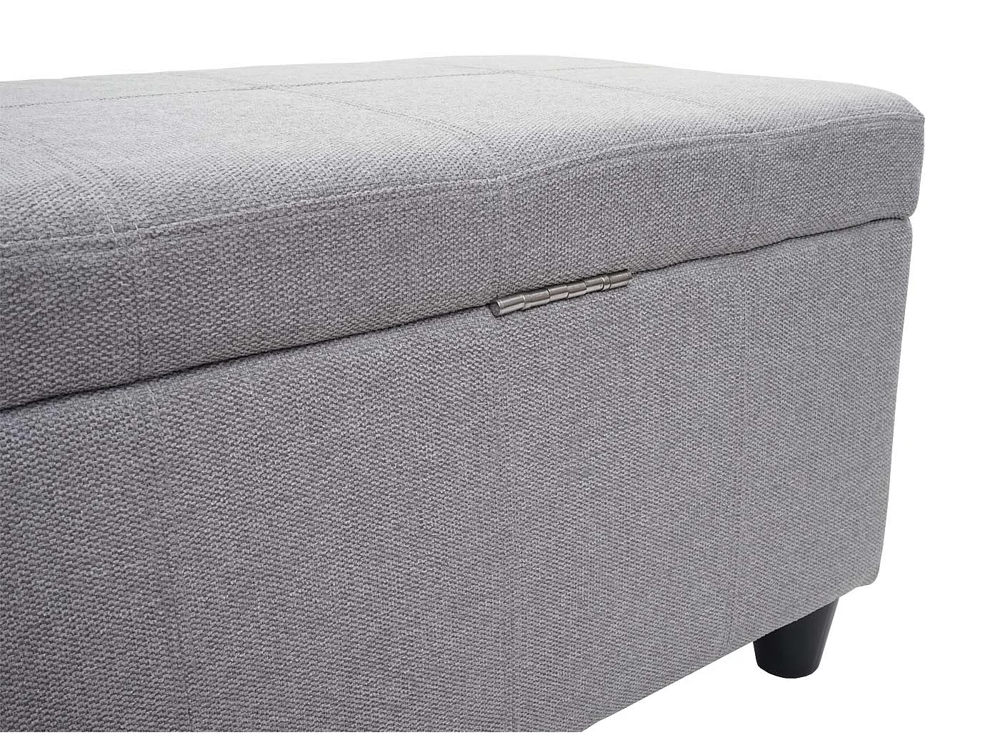 Aufbewahrungs-Truhe Kriens, Hellgrau