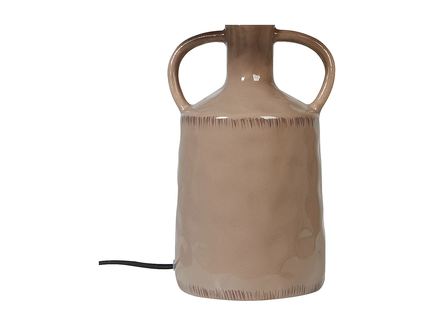 Tafellamp LARISSOS Keramiek Taupe