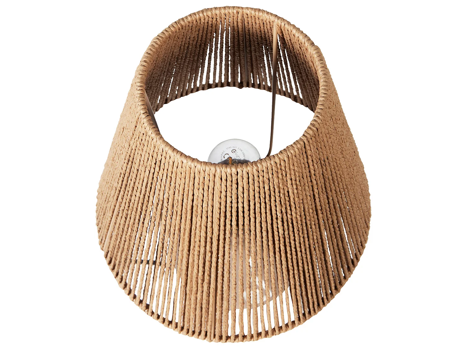 Lampe à poser LARISSOS Céramique Taupe