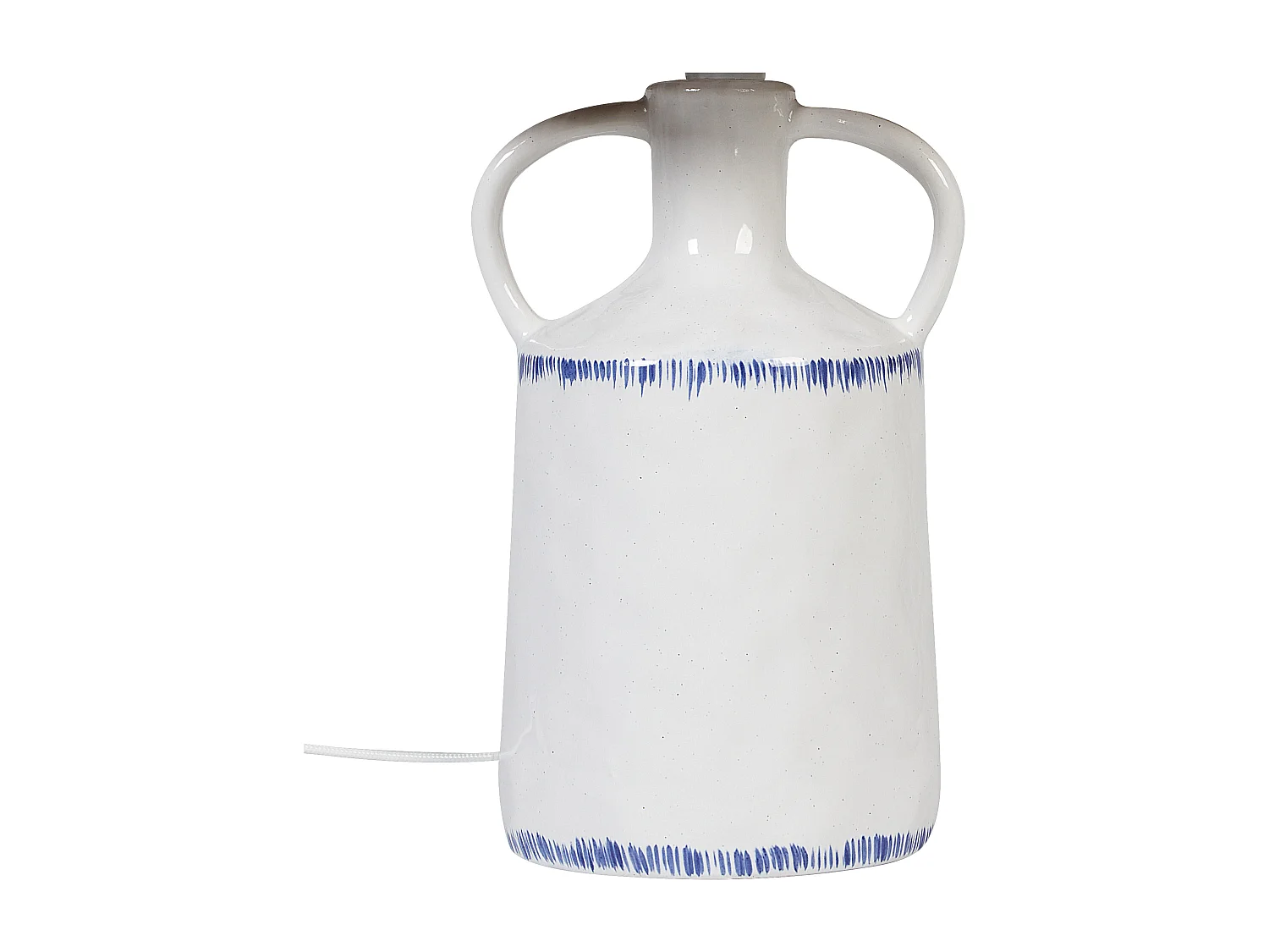 Lampe à poser LARISSOS Céramique Blanc