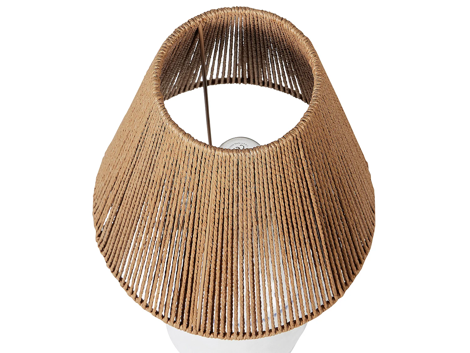 Lampe à poser LARISSOS Céramique Blanc