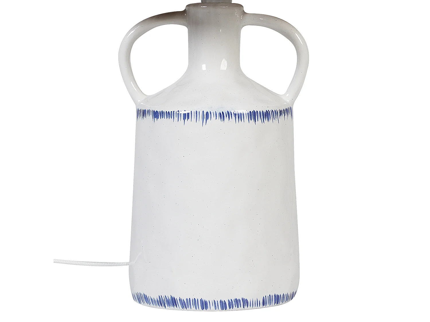 Lampe à poser LARISSOS Céramique Blanc