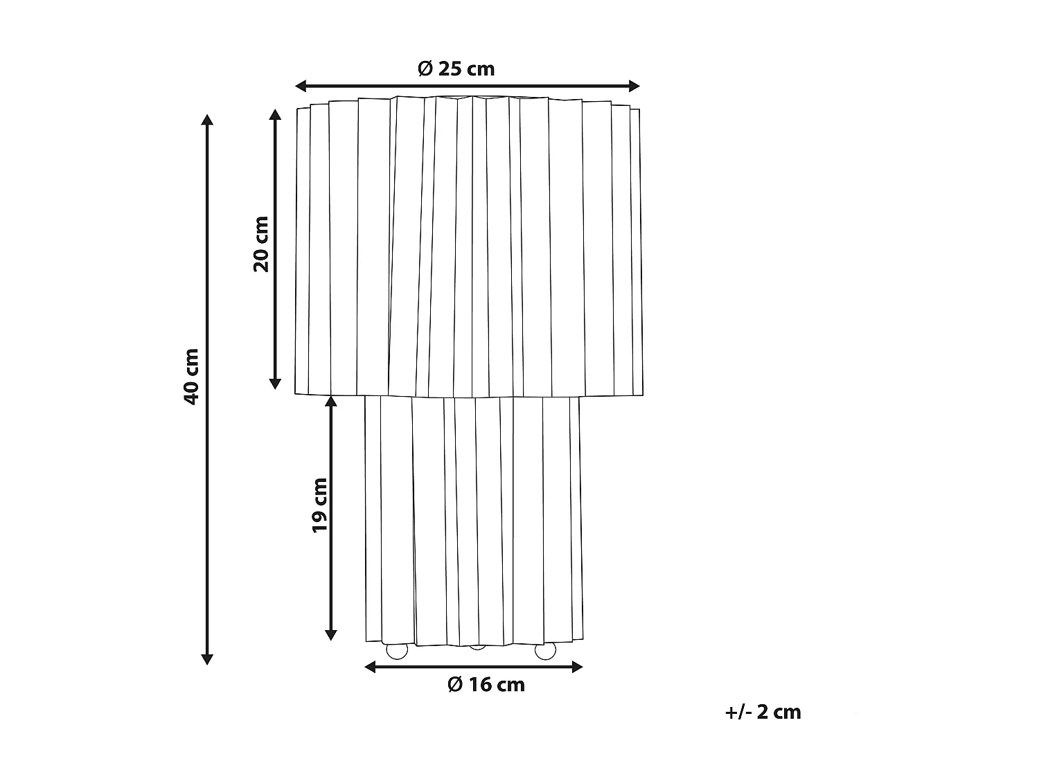 Lampe à poser ALFEIOS Lin Blanc