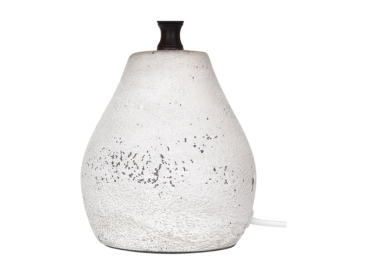 Set di 2 lampade da tavolo ARWADITO Ceramica Bianco sporco