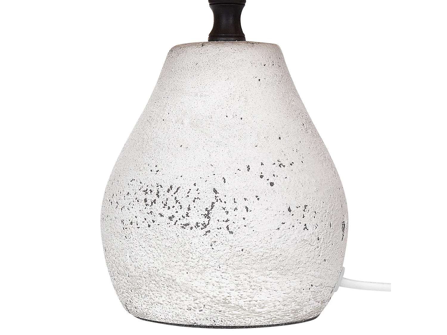 Lot de 2 lampes de bureau ARWADITO Céramique Blanc cassé