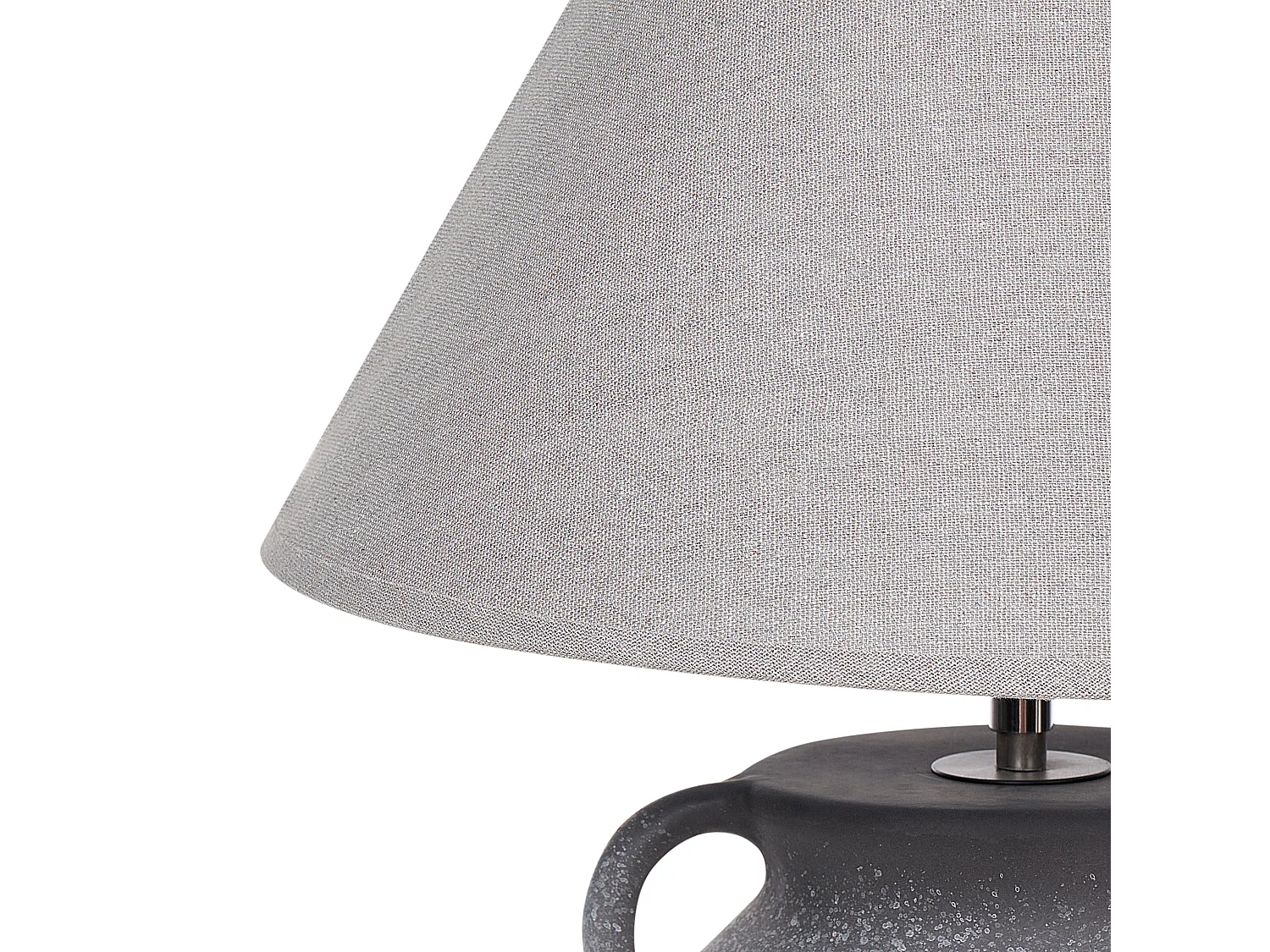 Lampada da tavolo AGEFET Ceramica Grigio