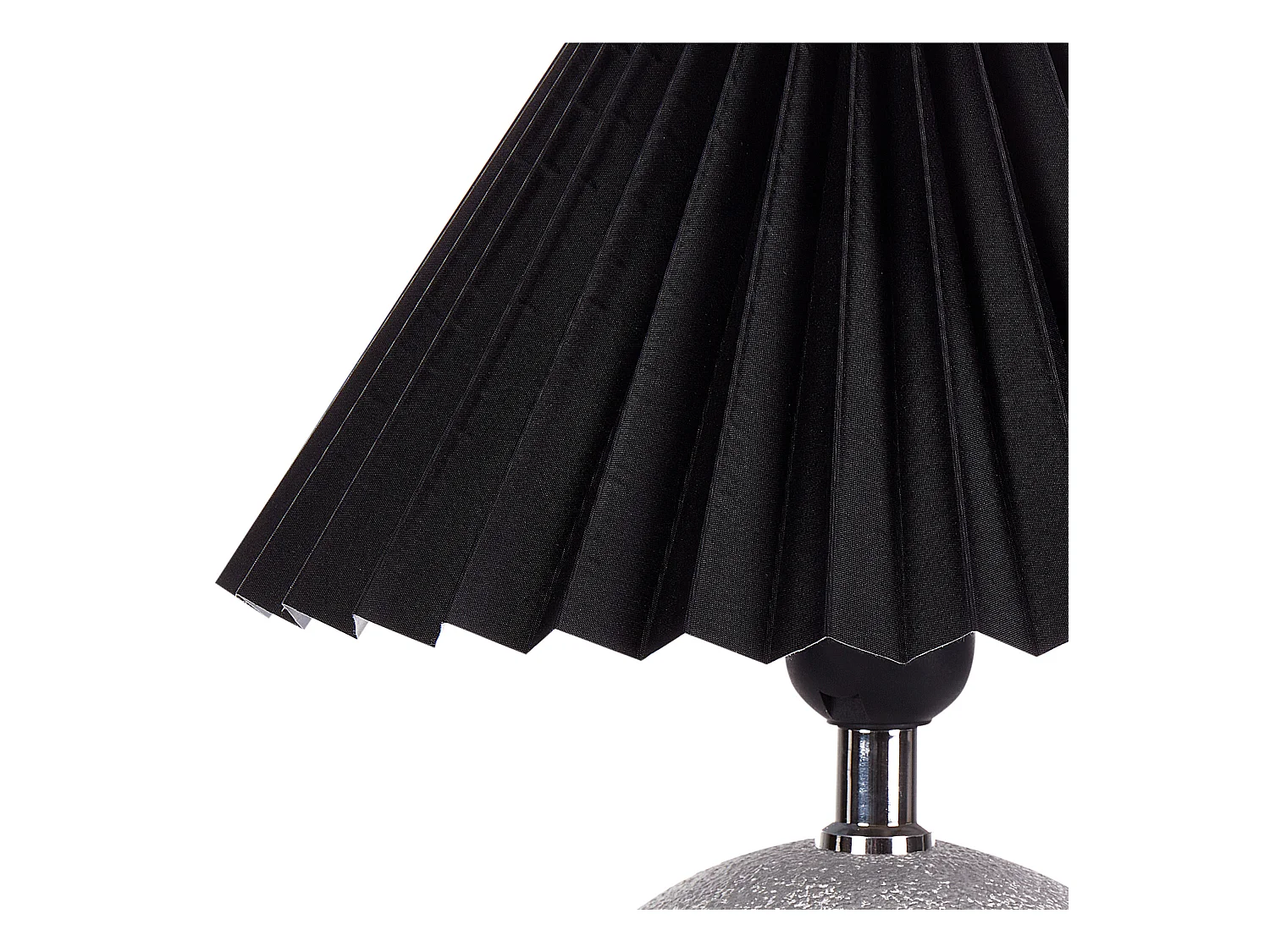 Set van 2 tafellampen ZEYI Keramiek Zwart