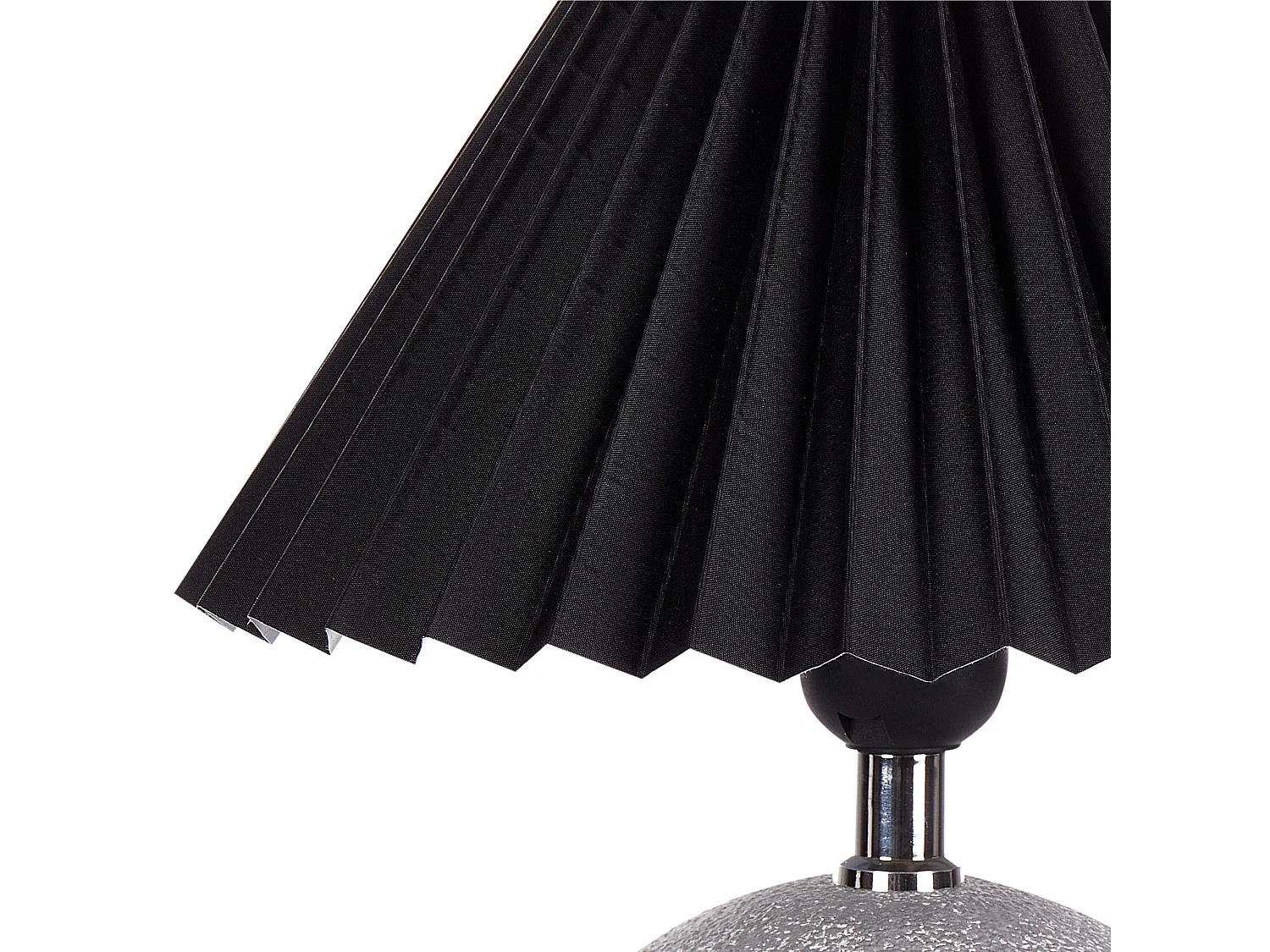 Set di 2 lampade da tavolo ZEYI Ceramica Nero