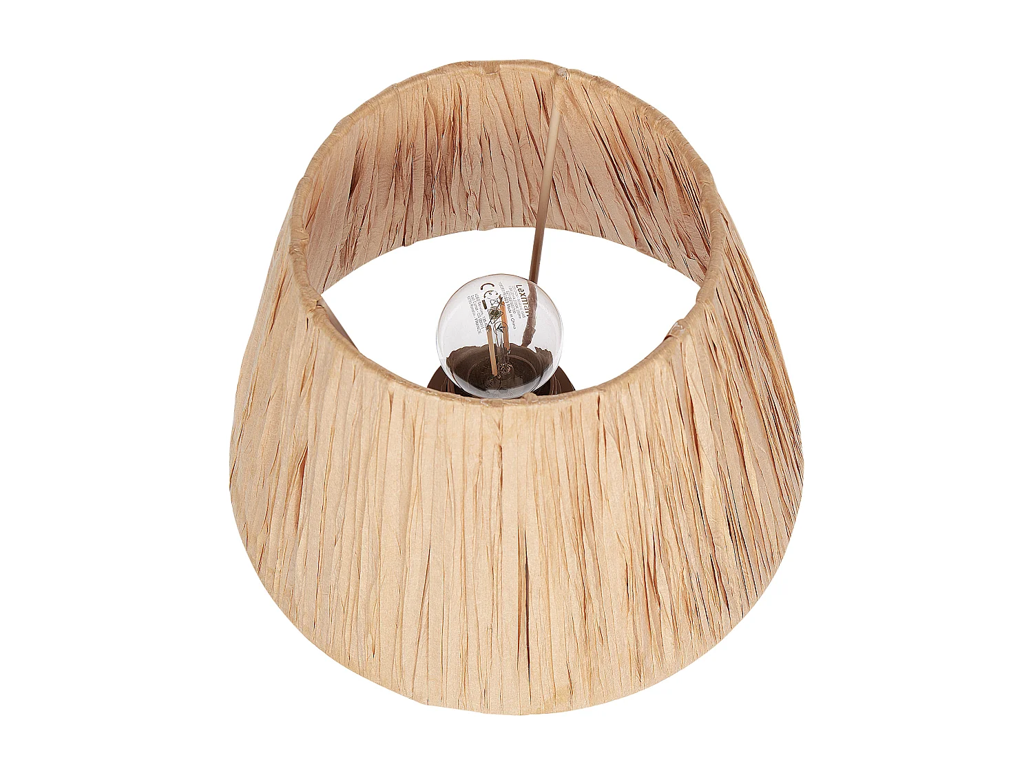 Zestaw 2 lamp stołowych ARWADITO Ceramika Szary