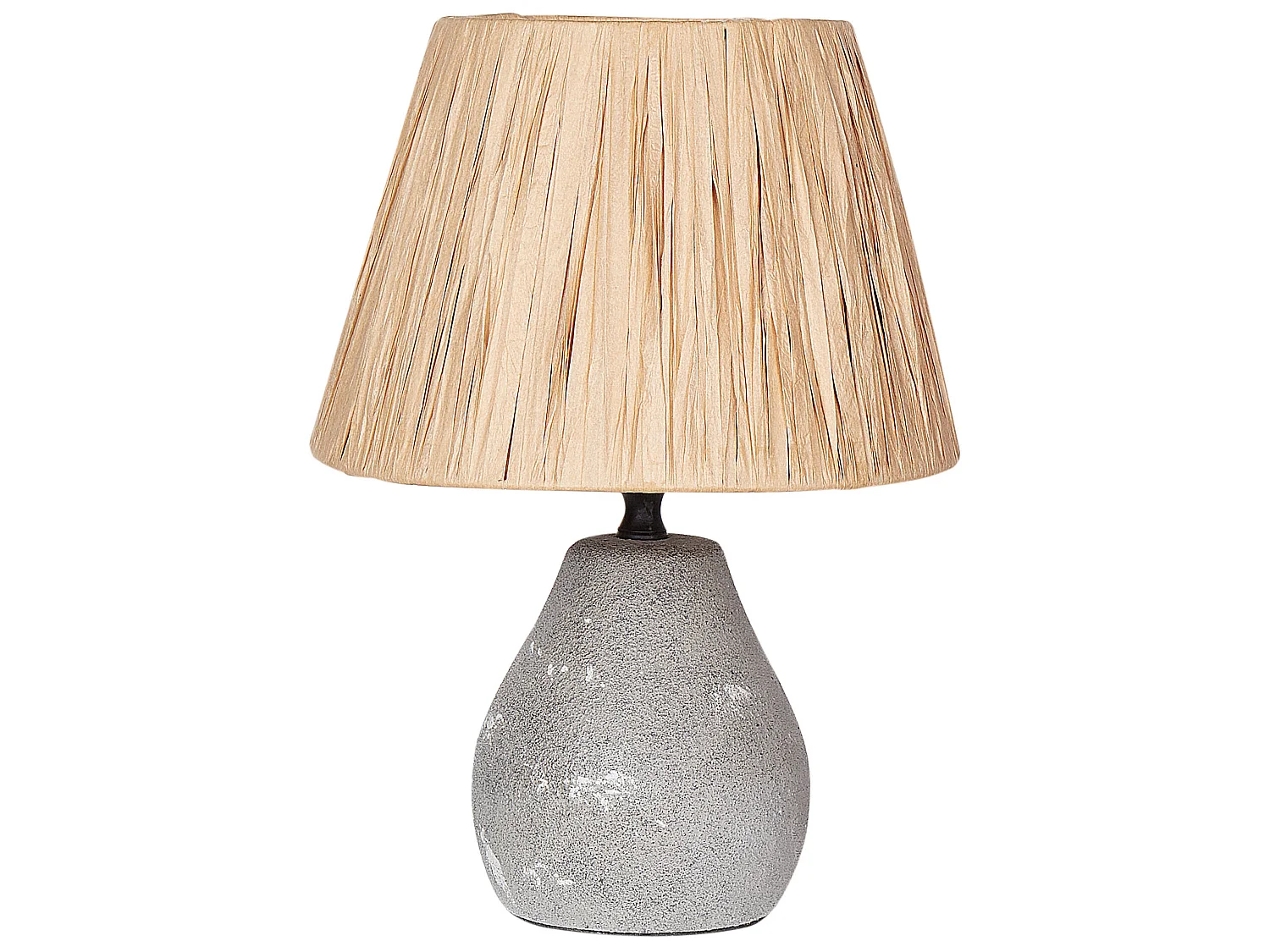 Lot de 2 lampes de bureau ARWADITO Céramique Gris