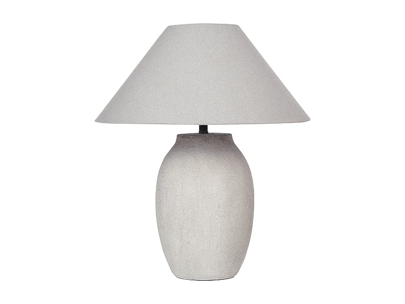 Lampada da tavolo GRALIWDO Ceramica Grigio chiaro