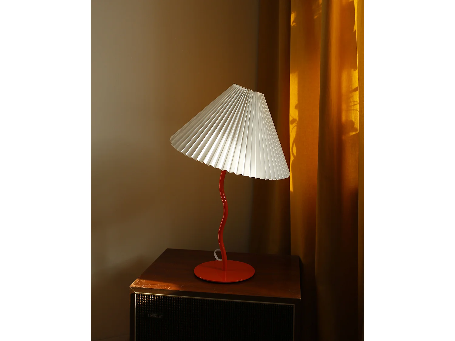 Lampe à poser ALWERO Métal Orange