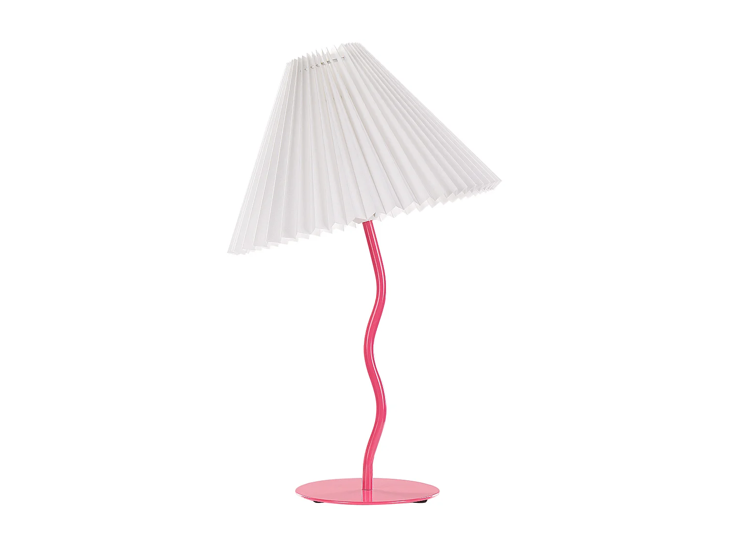 Lampe à poser ALWERO Métal Rose fushia