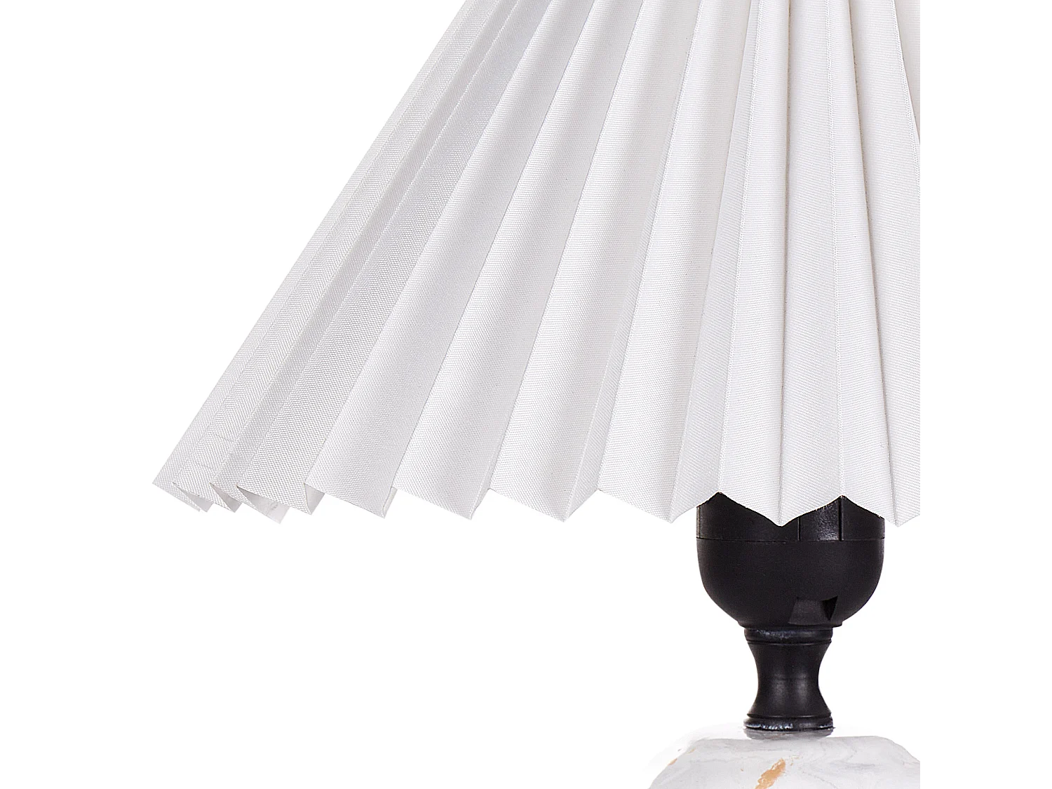 Set van 2 tafellampen GENFEL Keramiek Wit