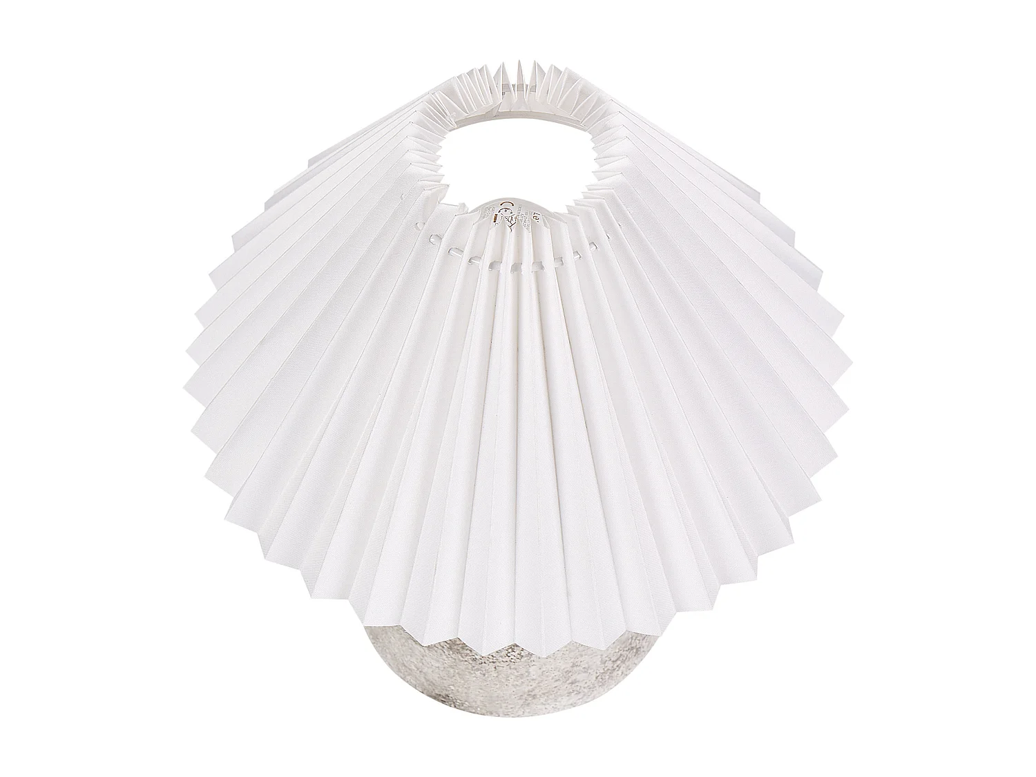 Conjunto de 2 candeeiros de mesa ZEYI Cerâmica Branco