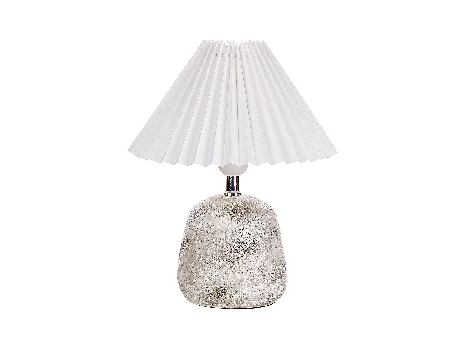 Set van 2 tafellampen ZEYI Keramiek Wit