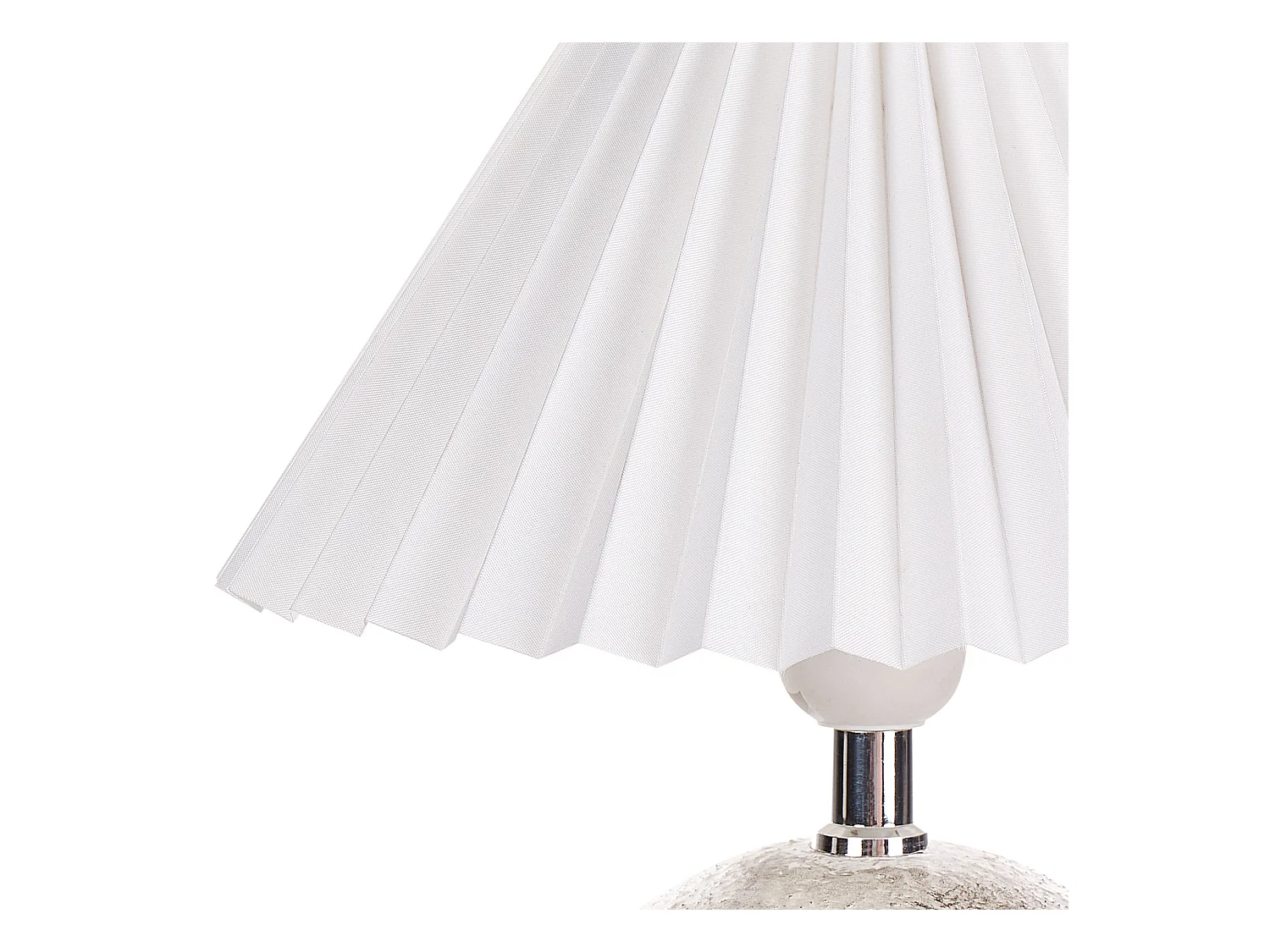 Set van 2 tafellampen ZEYI Keramiek Wit