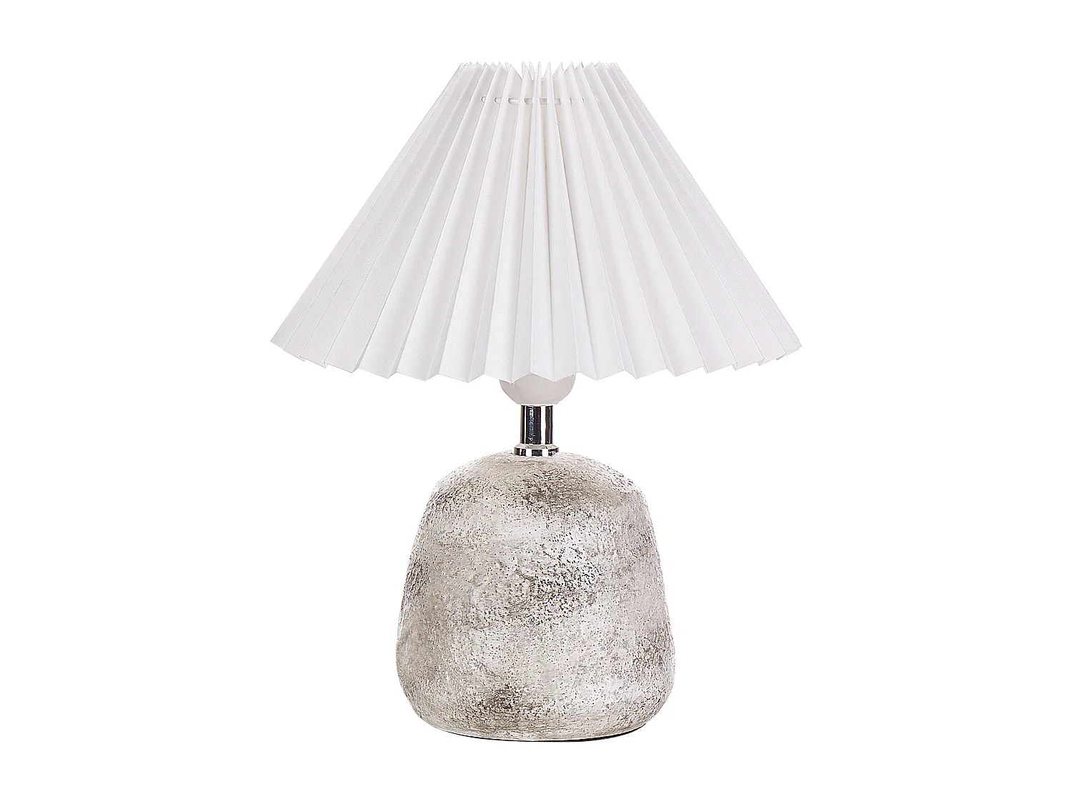 Lot de 2 lampes de bureau ZEYI Céramique Blanc
