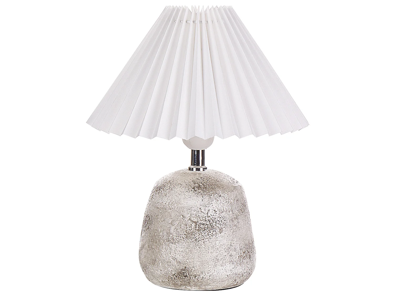 Lot de 2 lampes de bureau ZEYI Céramique Blanc