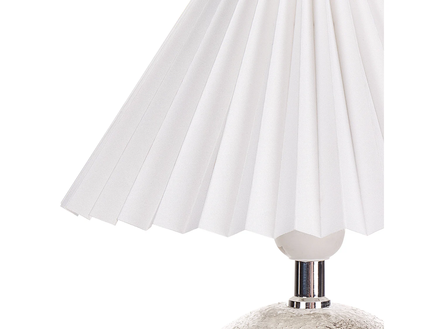 Lot de 2 lampes de bureau ZEYI Céramique Blanc