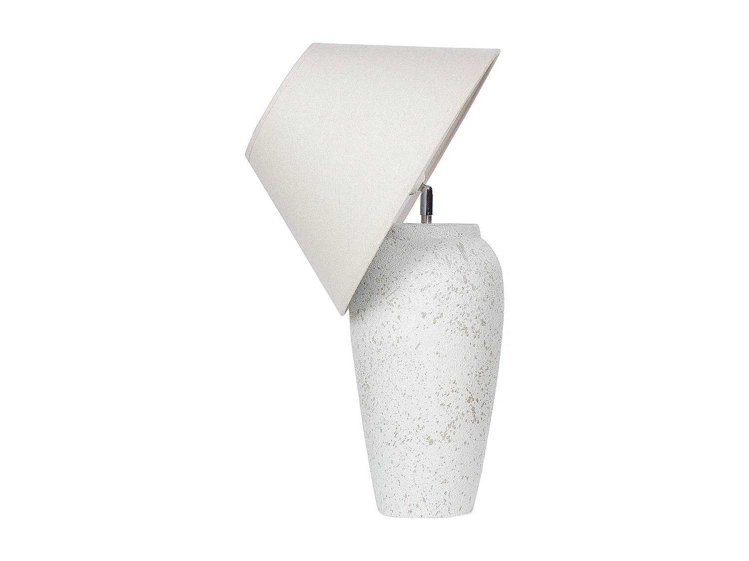 Lámpara de mesa AMBLO Cerámica Blanco crema