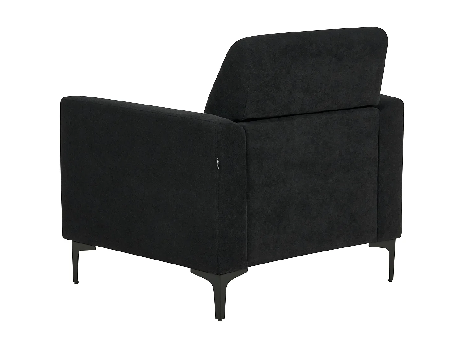 Sessel FENES Stoff Schwarz