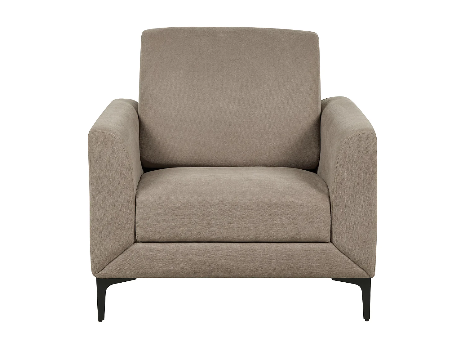 Fauteuil FENES Tissu Taupe